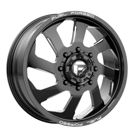 Fuel 1PC DD39 FF39D 20x8.25 ET-202 8x200 Gloss Black Milled