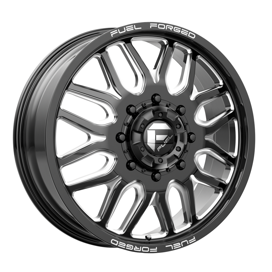 Fuel Mono FF66 20x8.25 ET-202 10x225 Matte Black Milled
