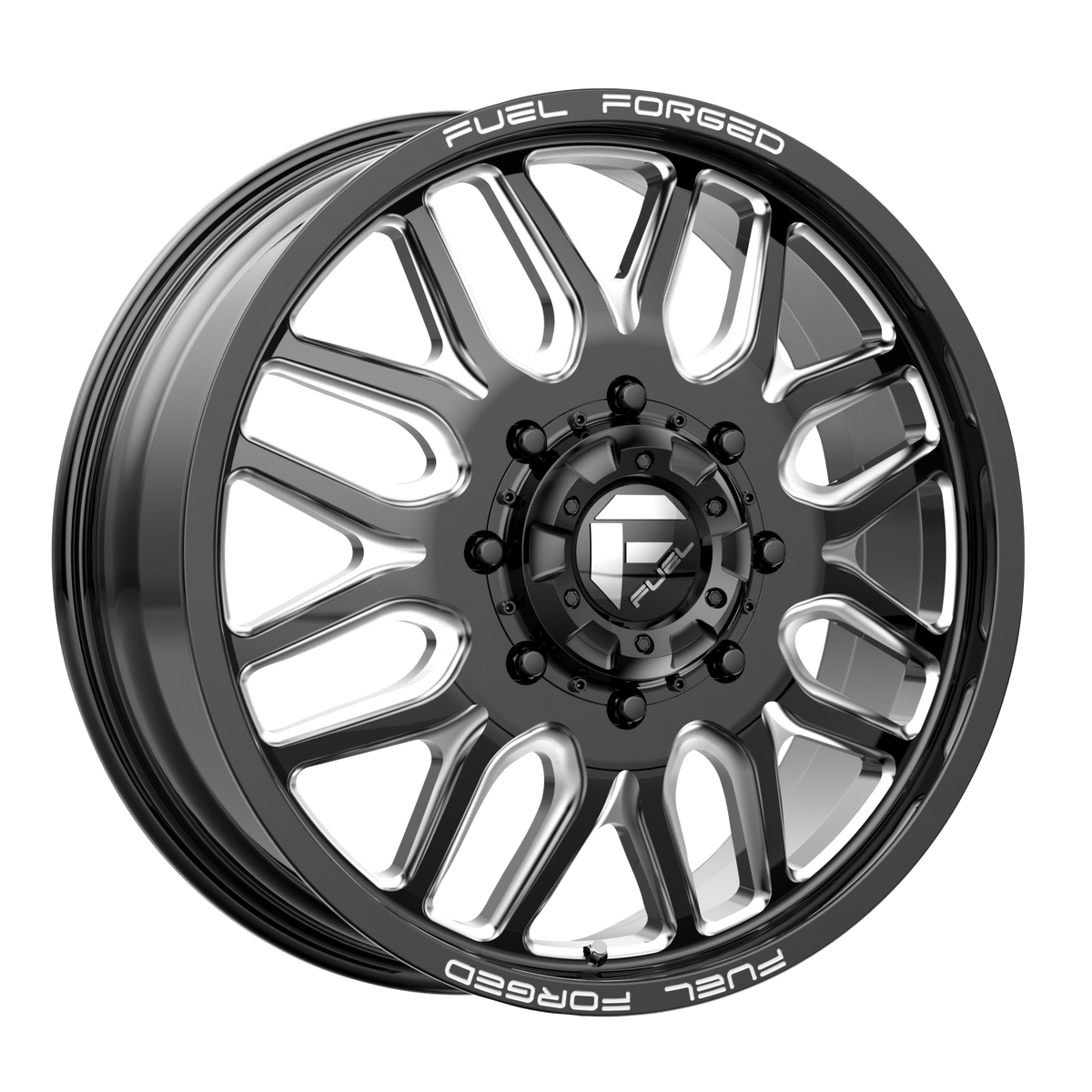 Fuel Mono FF66 20x8.25 ET-202 8x200 Matte Black Milled