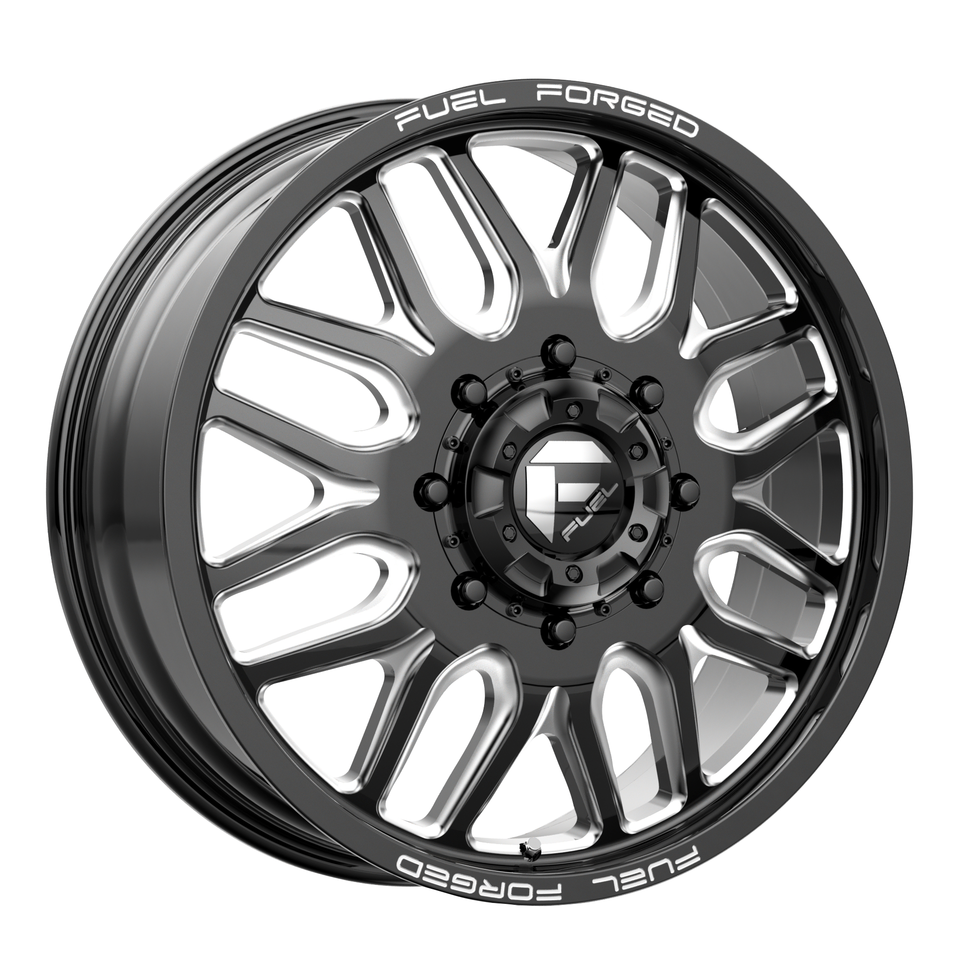 Fuel Mono FF66 22x8.25 ET-202 8x200 Matte Black Milled