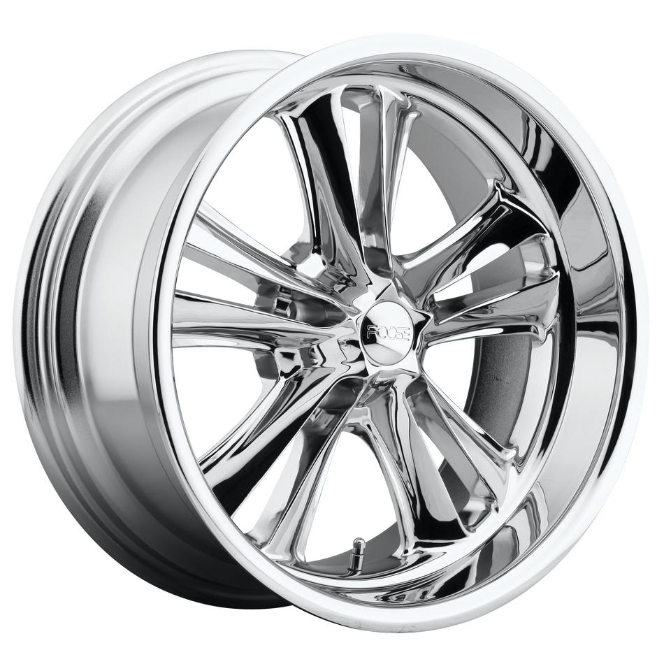 Foose 1PC F097 KNUCKLE 17x8 ET1 5x120.6 Chrome