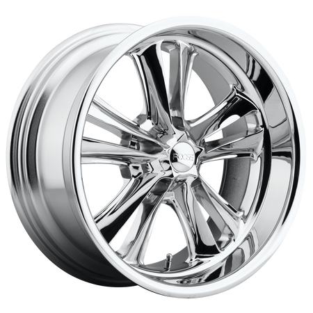 Foose 1PC F097 KNUCKLE 17x8 ET1 5x114.3 Chrome