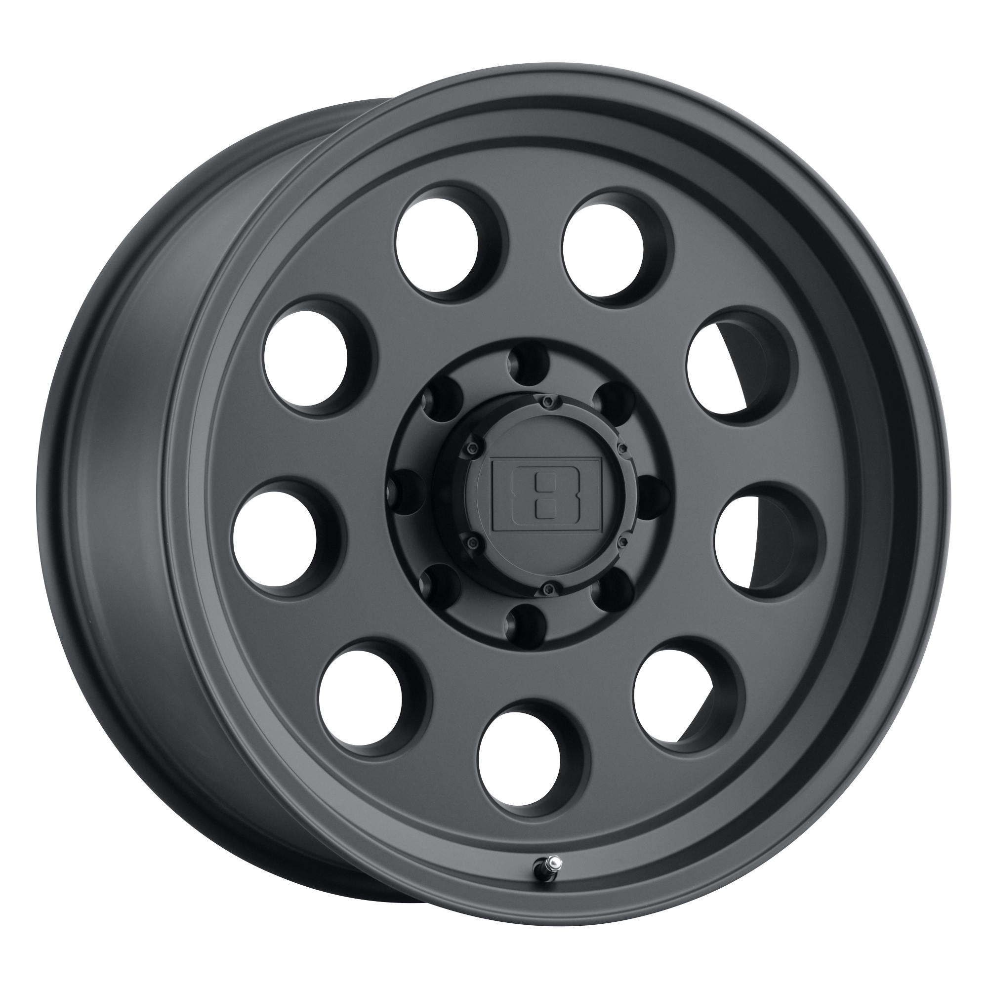 Level 8 HAULER 16x6 ET0 6x139.7 Matte Black