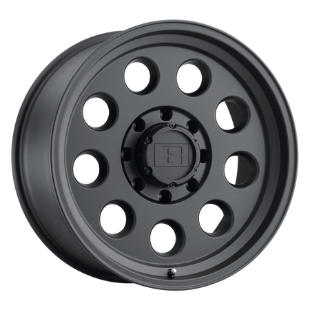 Level 8 HAULER 16x6 ET0 6x139.7 Matte Black