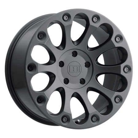 Level 8 IMPACT 18x9 ET12 6x114.3 Matte Black