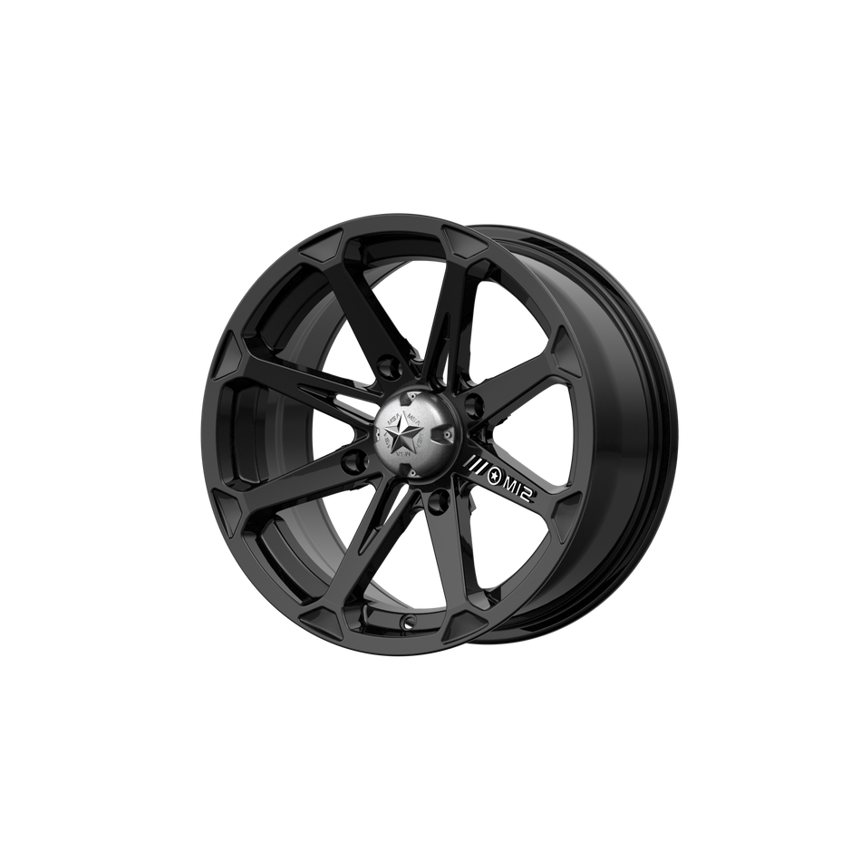 MSA Offroad Wheels M12 DIESEL UTV 14x7 ET-47 4x110 Gloss Black