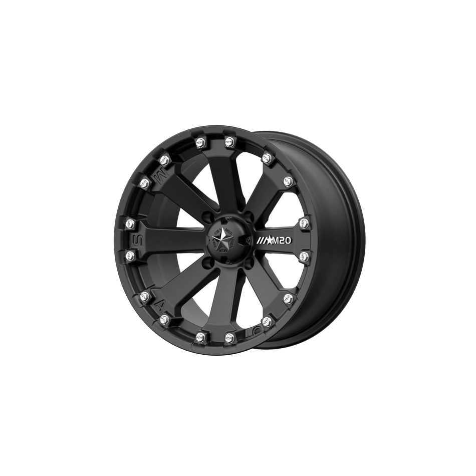 MSA Offroad Wheels M20 KORE UTV 14x7 ET-52 4x110 Matte Black