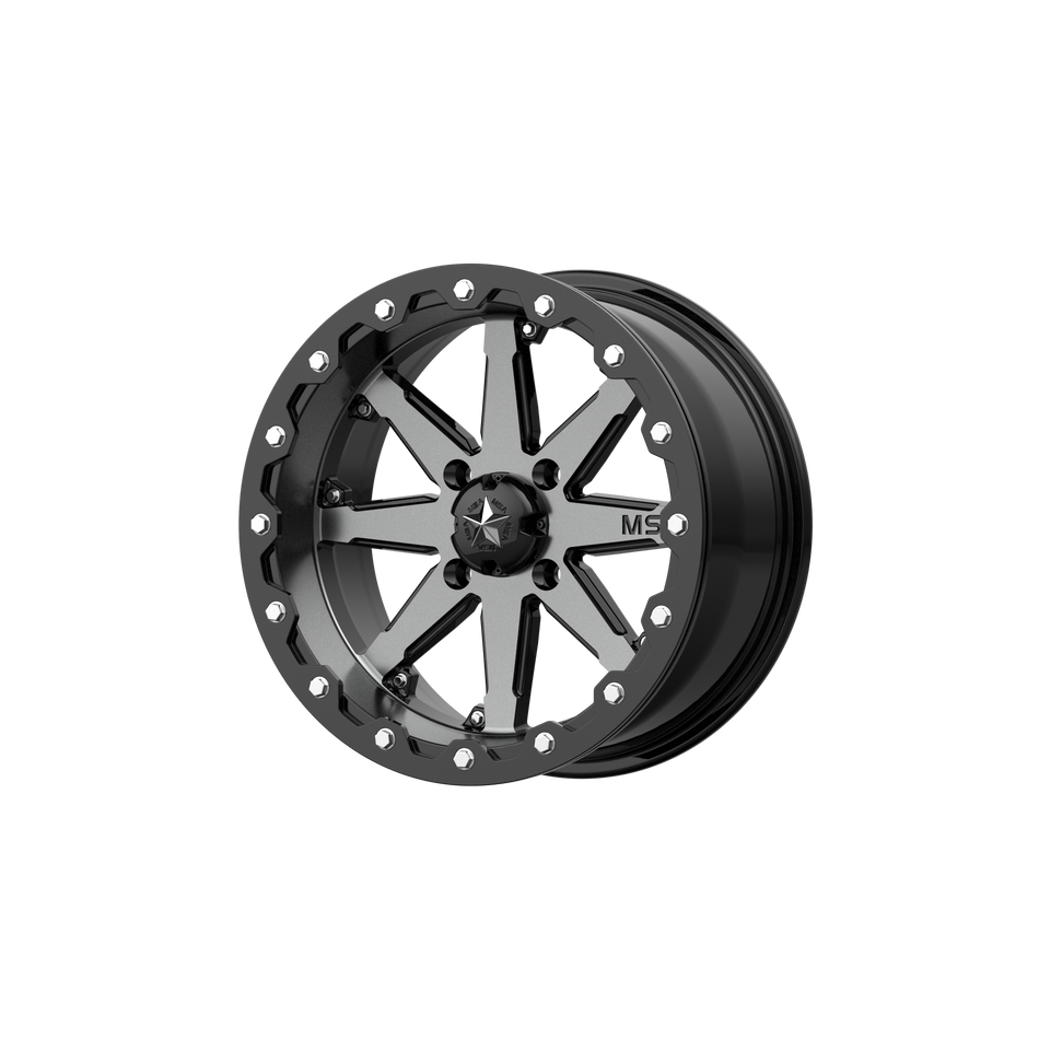 MSA Offroad Wheels M21 LOK UTV BEADLOCK 14x10 ET-10 4x110 Charcoal