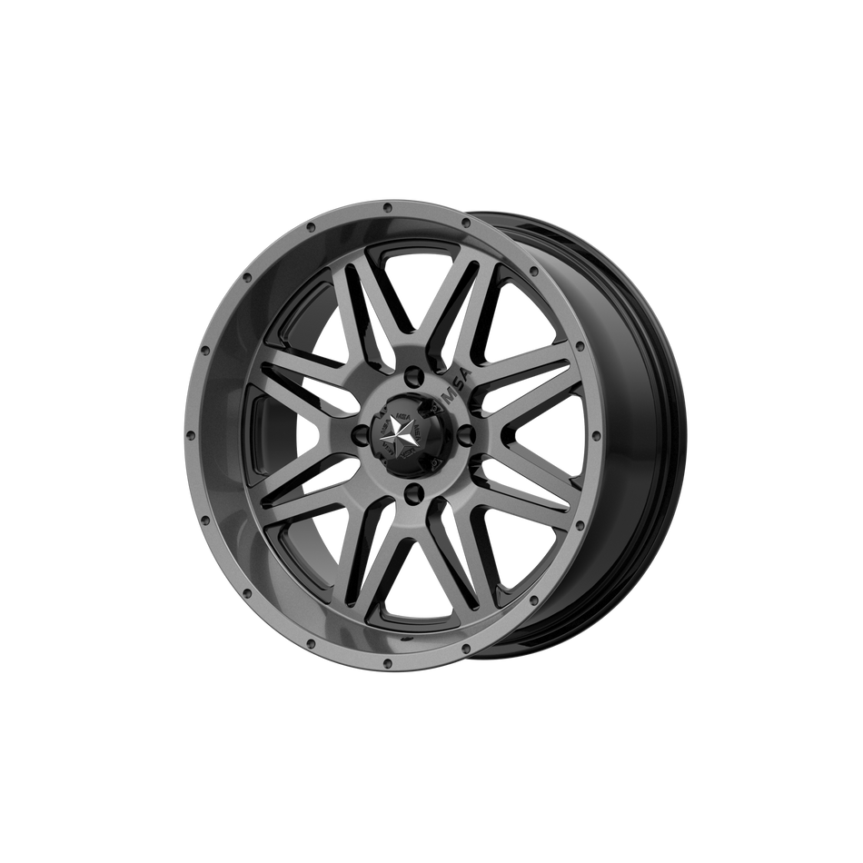 MSA Offroad Wheels M26 VIBE UTV 14x7 ET0 4x110 Dark Tint