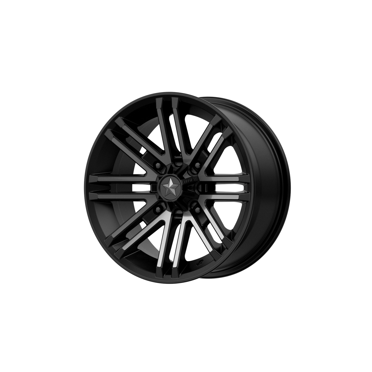 MSA Offroad Wheels M40 ROGUE UTV 15x7 ET10 4x137 Satin Black w/ Titanium Tint