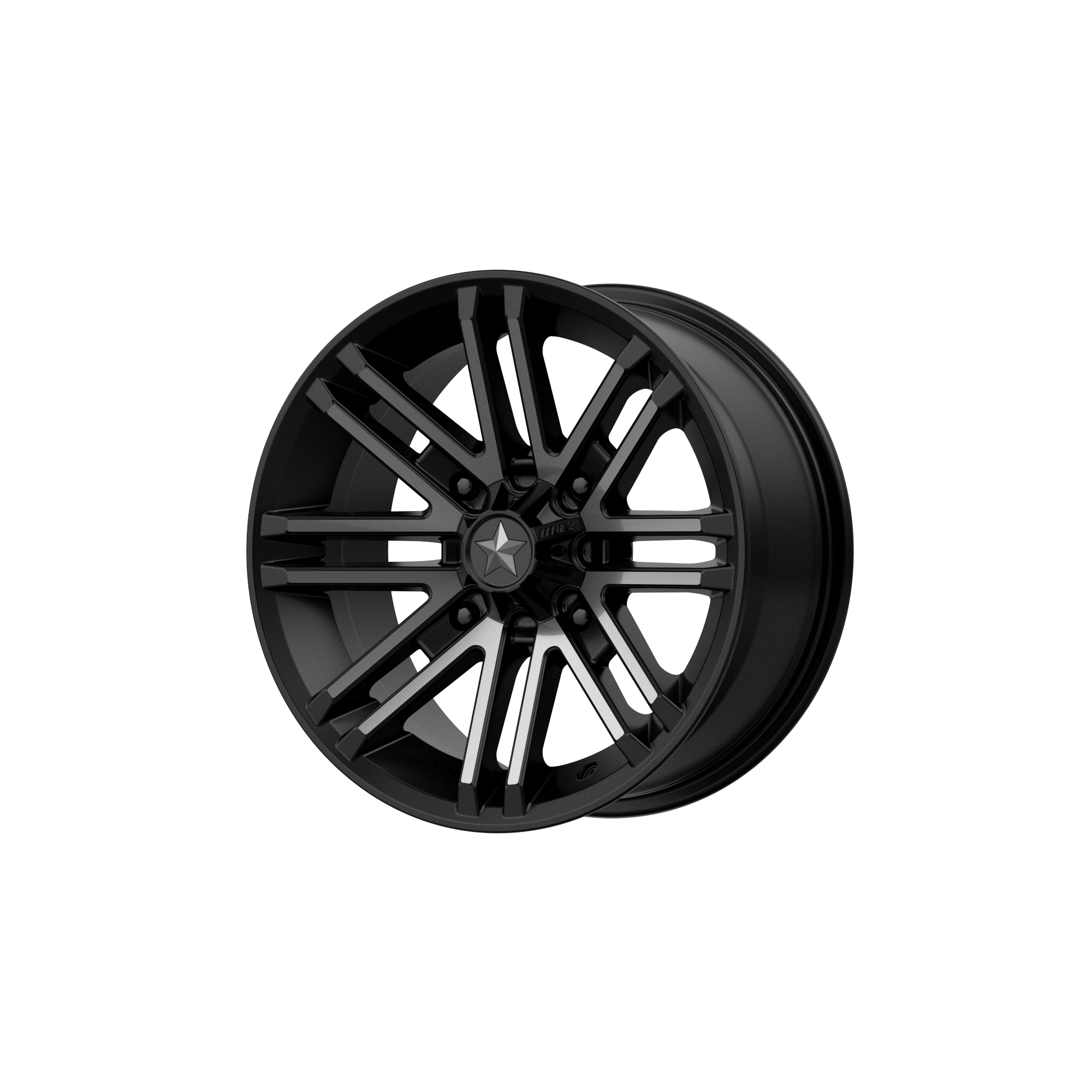 MSA Offroad Wheels M40 ROGUE UTV 14x7 ET10 4x156 Satin Black w/ Titanium Tint