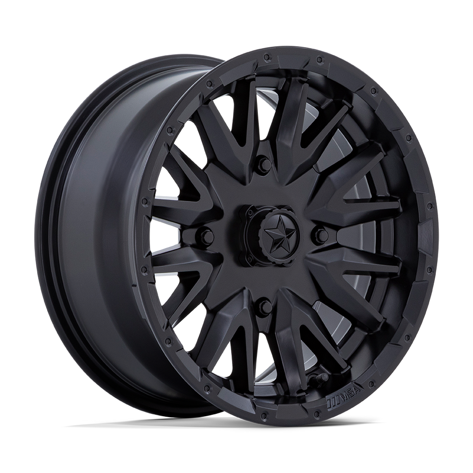 MSA Offroad Wheels M49 CREED UTV 14x7 ET-47 4x110 Matte Black