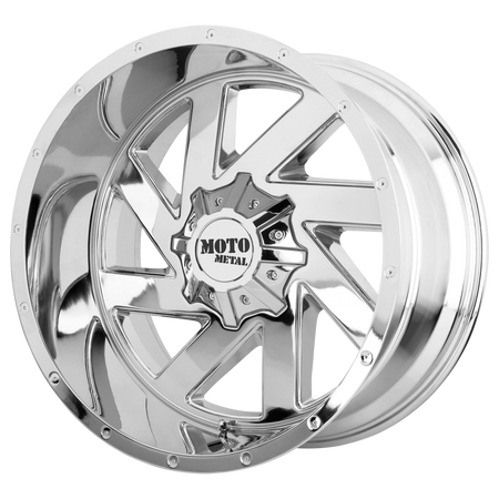 Moto Metal MO988 MELEE 22x10 ET-18 8x165.1 Chrome