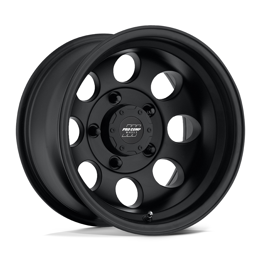 Pro Comp Alloys PA69 VINTAGE 16x8 ET-12 6x139.7 Flat Black
