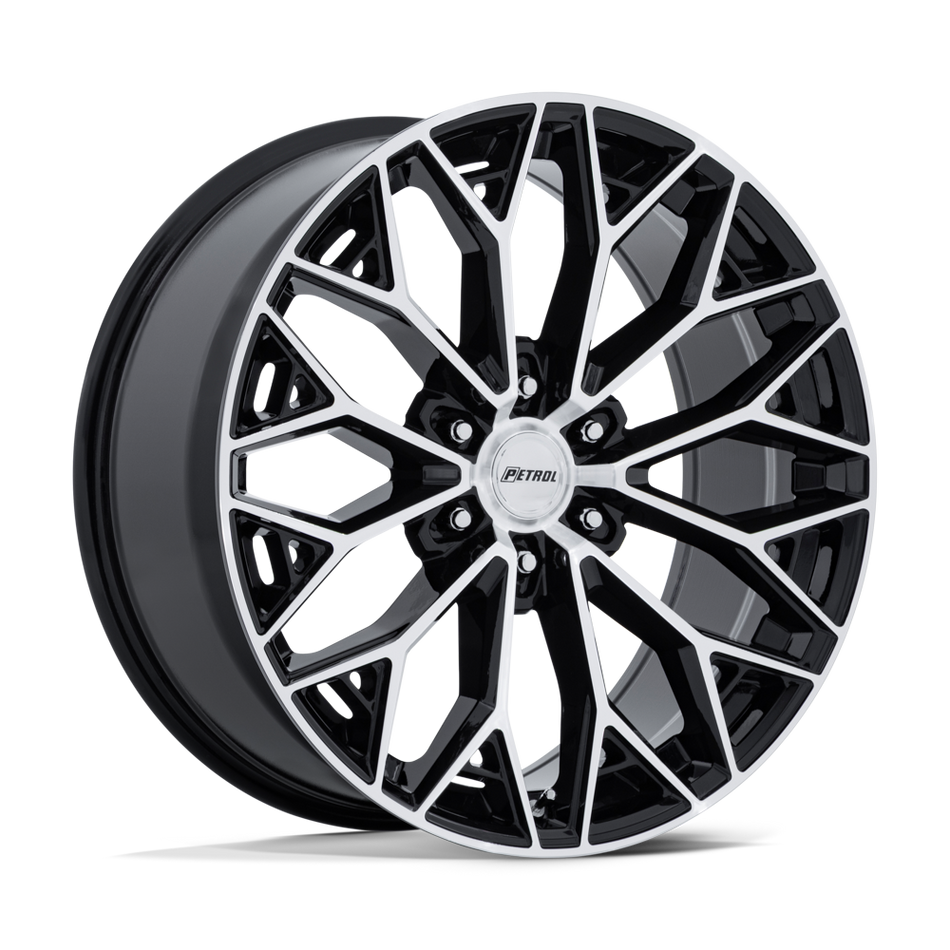 Petrol PE006 P5E 20x9.5 ET25 6x139.7 Gloss Black Machined