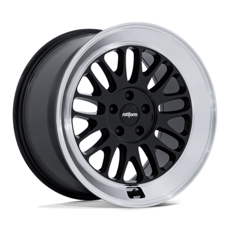 Rotiform RC214 SCP 19x10.5 ET45 5x130 Gloss Black w/ Diamond Cut Lip