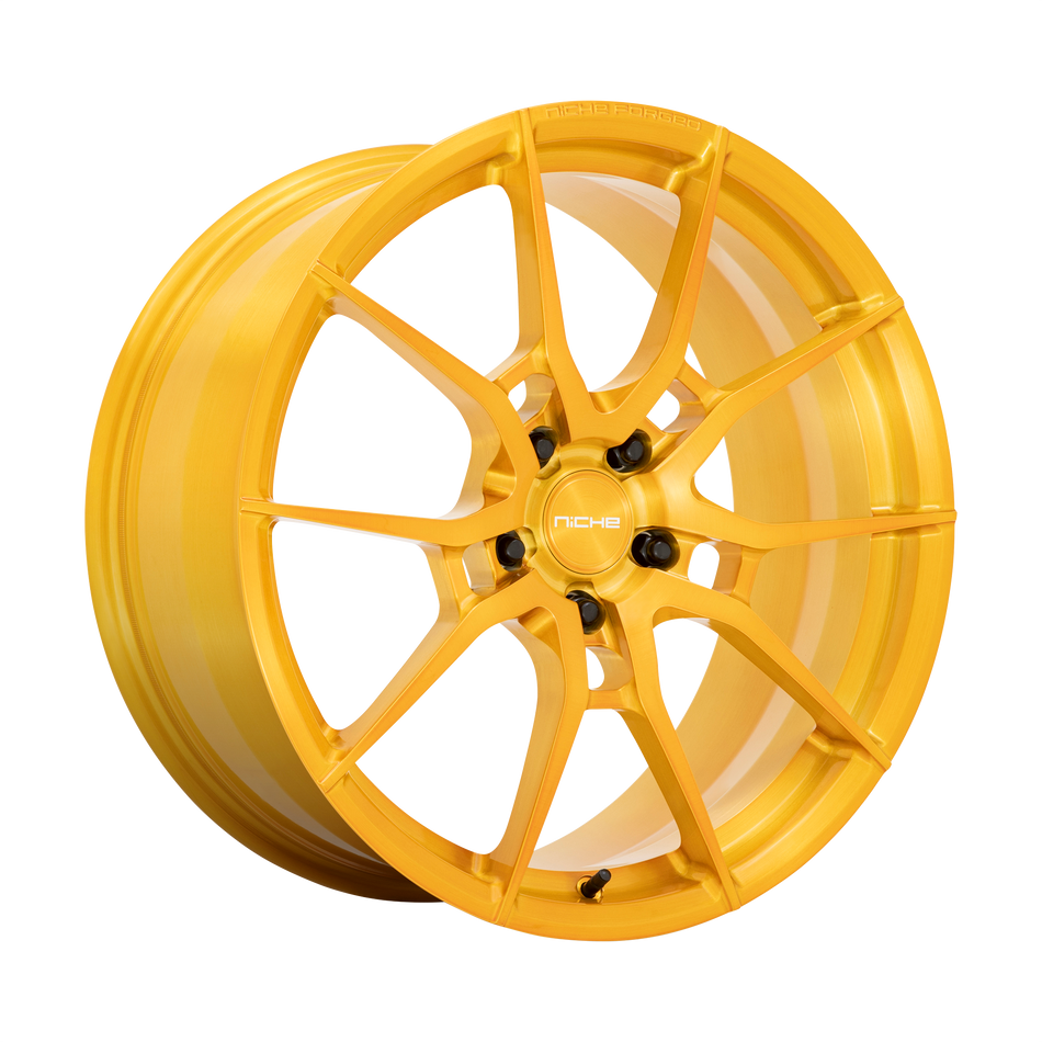 Niche 1PC T112 KANAN 20x10 ET45 5x120 Brushed Candy Gold