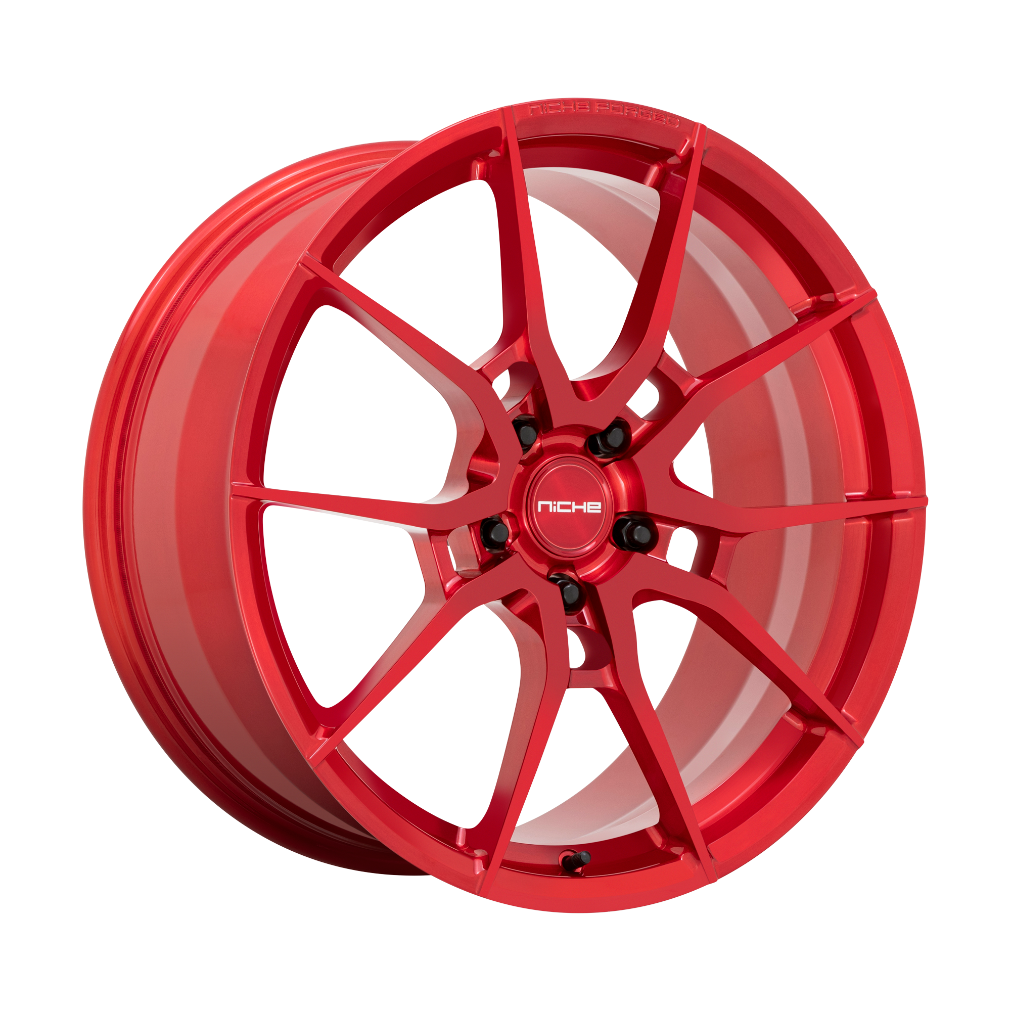 Niche 1PC T113 KANAN 20x10.5 ET45 5x112 Brushed Candy Red