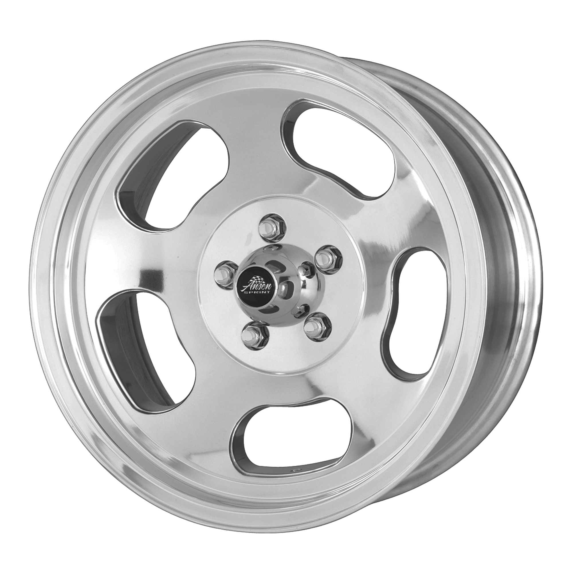 American Racing Vintage VN69 ANSEN SPRINT 15x7 ET0 4x107.9 Polished