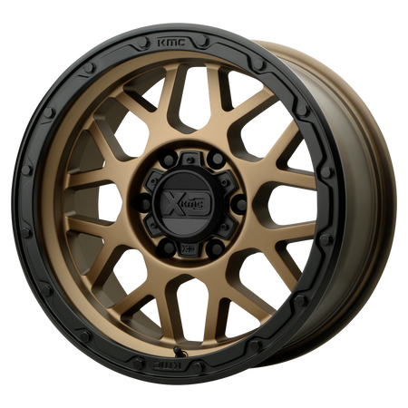 XD XD135 GRENADE OR 20x9 ET18 6x135 Matte Bronze w/ Matte Black Lip