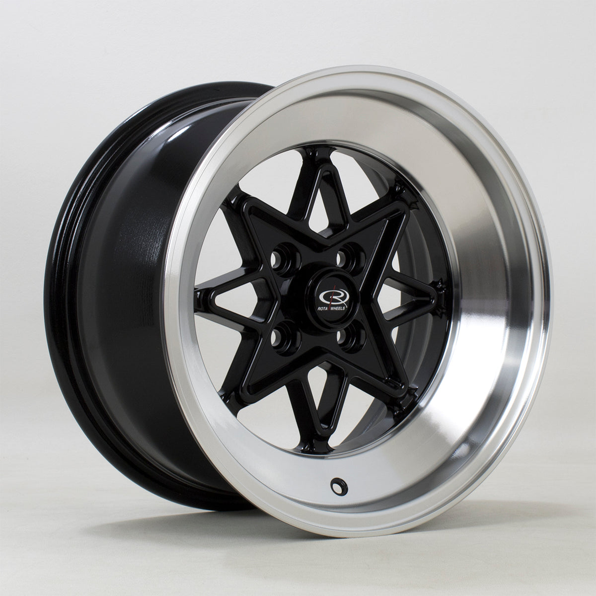 Rota Hachi 15x8 ET0 4x114.3 RLBlack