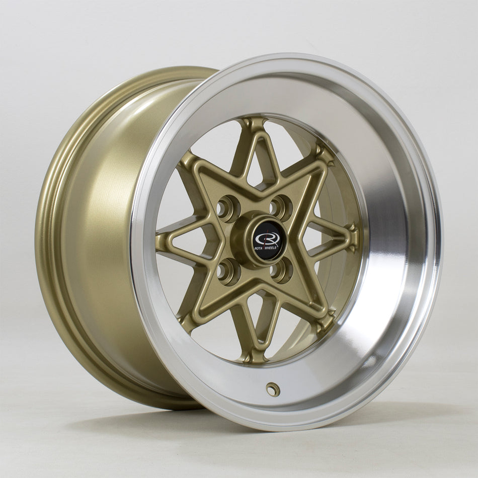 Rota Hachi 15x8 ET0 4x100 RLGold