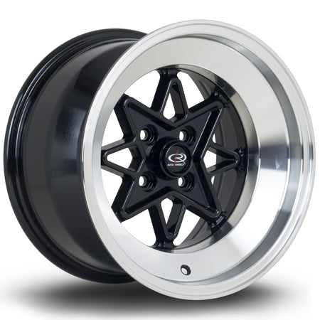 Rota Hachi 15x9 ET0 4x114.3 RLBlack