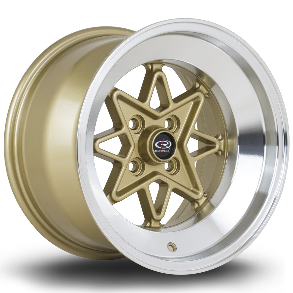 Rota Hachi 15x9 ET0 4x114.3 RLGold
