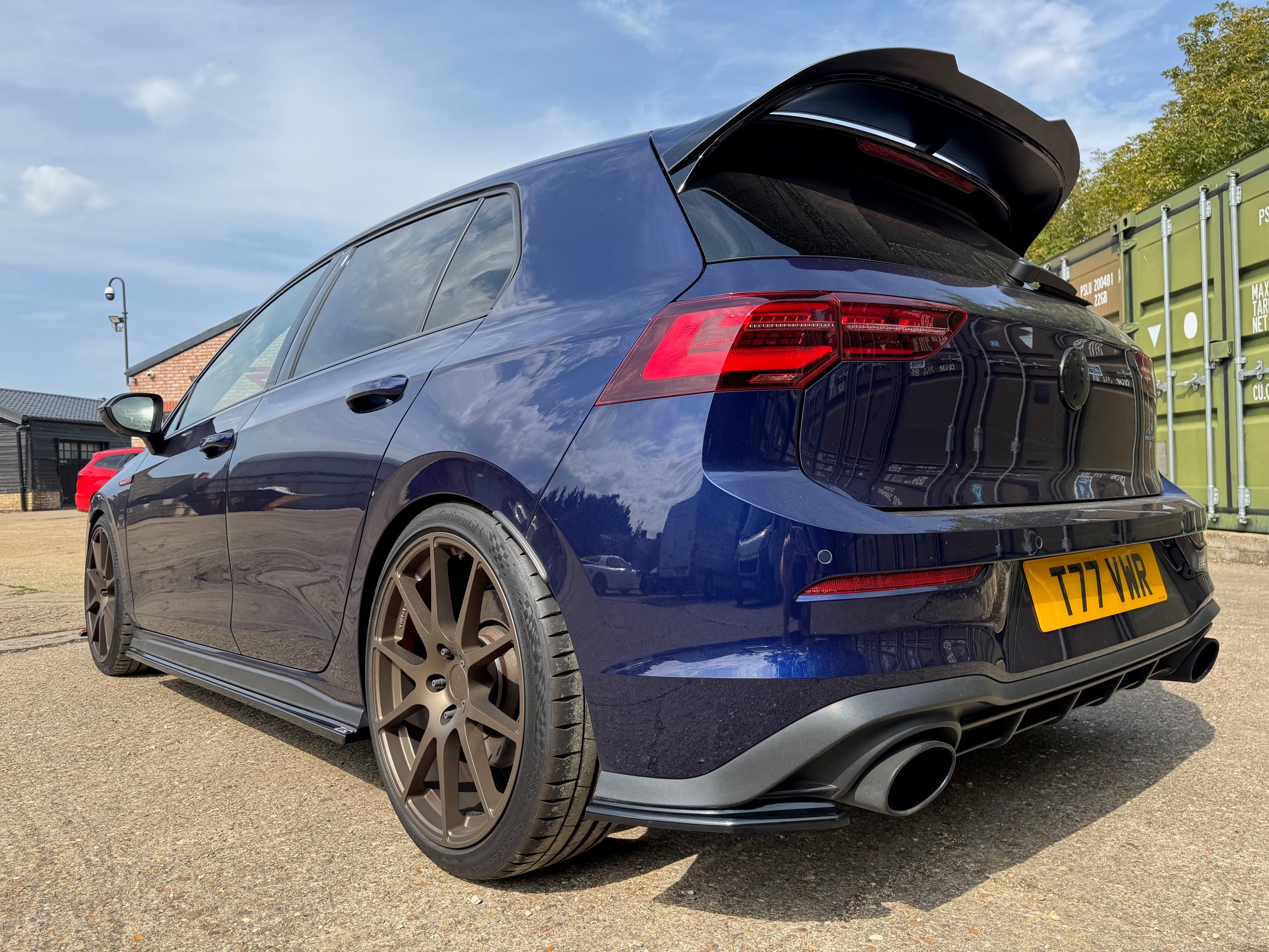 Volkswagen Golf MK8 GTD - Rear Spats