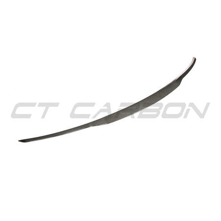 BMW F95 X5M & G05 X5 2018+ CARBON FIBRE MIDDLE SPOILER-Spoiler-CT CARBON-CT Carbon - High-quality carbon fiber and gloss black aerodynamic parts for premium sports and luxury vehicles.