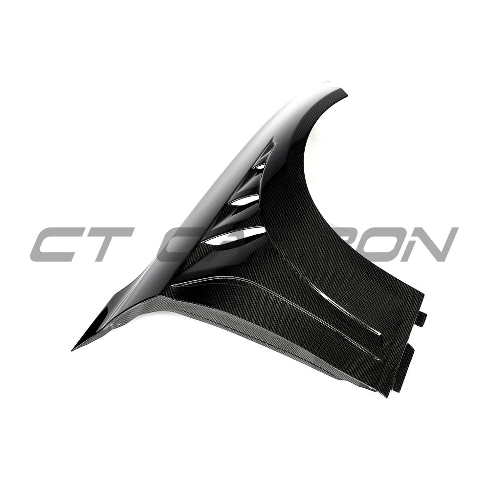 BMW F87 M2/M2C CARBON FIBRE FENDERS - CT DESIGN-Fenders-CT CARBON-CT Carbon - High-quality carbon fiber and gloss black aerodynamic parts for premium sports and luxury vehicles.