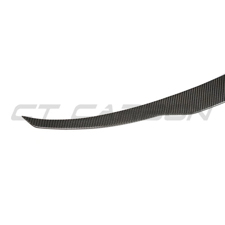 BMW F95 X5M & G05 X5 2018+ CARBON FIBRE MIDDLE SPOILER-Spoiler-CT CARBON-CT Carbon - High-quality carbon fiber and gloss black aerodynamic parts for premium sports and luxury vehicles.