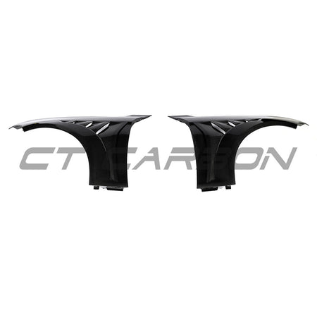 BMW F87 M2/M2C CARBON FIBRE FENDERS - CT DESIGN-Fenders-CT CARBON-CT Carbon - High-quality carbon fiber and gloss black aerodynamic parts for premium sports and luxury vehicles.