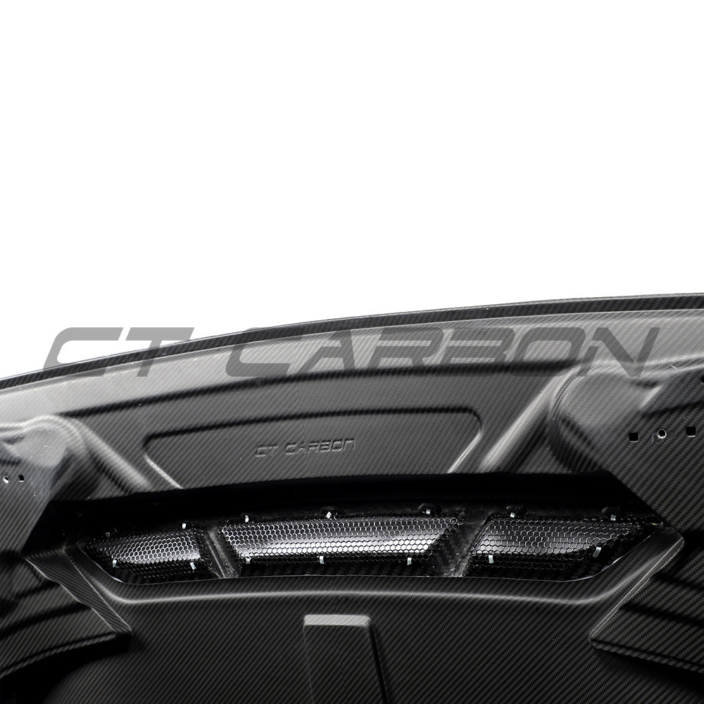 BMW F87 M2/M2C & F20/F22 1 & 2 SERIES CARBON FIBRE BONNET/HOOD - CT DESIGN-Bonnet-CT CARBON-CT Carbon - High-quality carbon fiber and gloss black aerodynamic parts for premium sports and luxury vehicles.