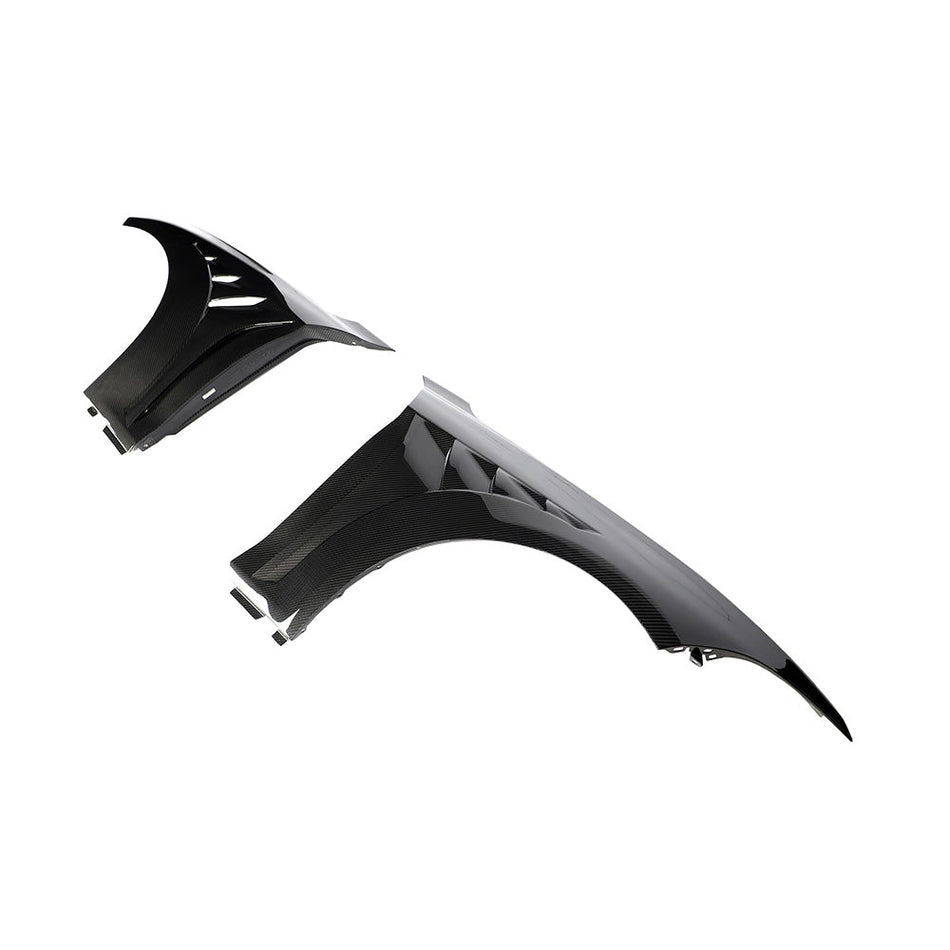 BMW F87 M2/M2C CARBON FIBRE FENDERS - CT DESIGN-Fenders-CT CARBON-CT Carbon - High-quality carbon fiber and gloss black aerodynamic parts for premium sports and luxury vehicles.