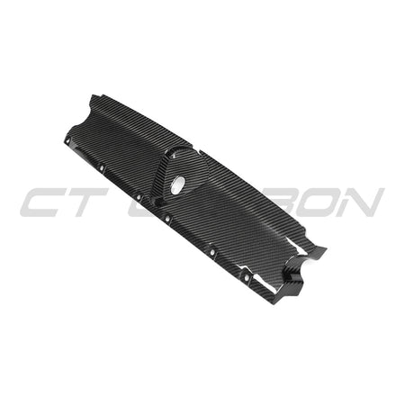 AUDI RS3 8Y 2020+ CARBON FIBRE ENGINE BAY SCUTTLE TRIM-Accessories-CT CARBON-CT Carbon - High-quality carbon fiber and gloss black aerodynamic parts for premium sports and luxury vehicles.