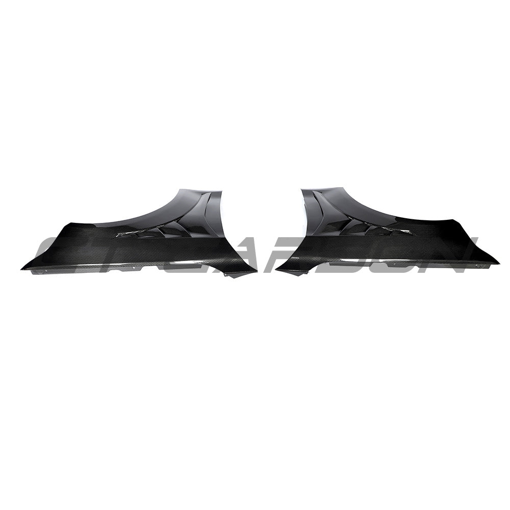 BMW F87 M2/M2C CARBON FIBRE FENDERS - CT DESIGN-Fenders-CT CARBON-CT Carbon - High-quality carbon fiber and gloss black aerodynamic parts for premium sports and luxury vehicles.