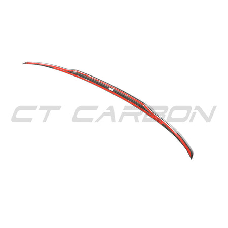 BMW F95 X5M & G05 X5 2018+ CARBON FIBRE MIDDLE SPOILER-Spoiler-CT CARBON-CT Carbon - High-quality carbon fiber and gloss black aerodynamic parts for premium sports and luxury vehicles.