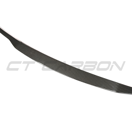 BMW F95 X5M & G05 X5 2018+ CARBON FIBRE MIDDLE SPOILER-Spoiler-CT CARBON-CT Carbon - High-quality carbon fiber and gloss black aerodynamic parts for premium sports and luxury vehicles.