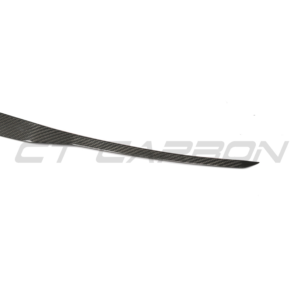 BMW F95 X5M & G05 X5 2018+ CARBON FIBRE MIDDLE SPOILER-Spoiler-CT CARBON-CT Carbon - High-quality carbon fiber and gloss black aerodynamic parts for premium sports and luxury vehicles.