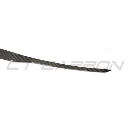 BMW F95 X5M & G05 X5 2018+ CARBON FIBRE MIDDLE SPOILER-Spoiler-CT CARBON-CT Carbon - High-quality carbon fiber and gloss black aerodynamic parts for premium sports and luxury vehicles.