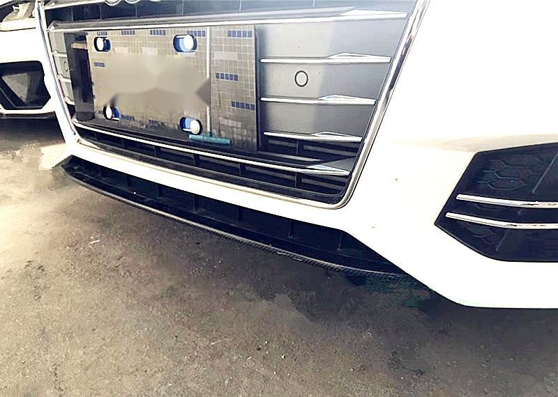 Audi A4 S4 B9 Carbon Fibre Front Bumper Trims