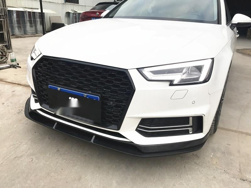 Audi A4 S4 Carbon Fibre Front Bumper Lip
