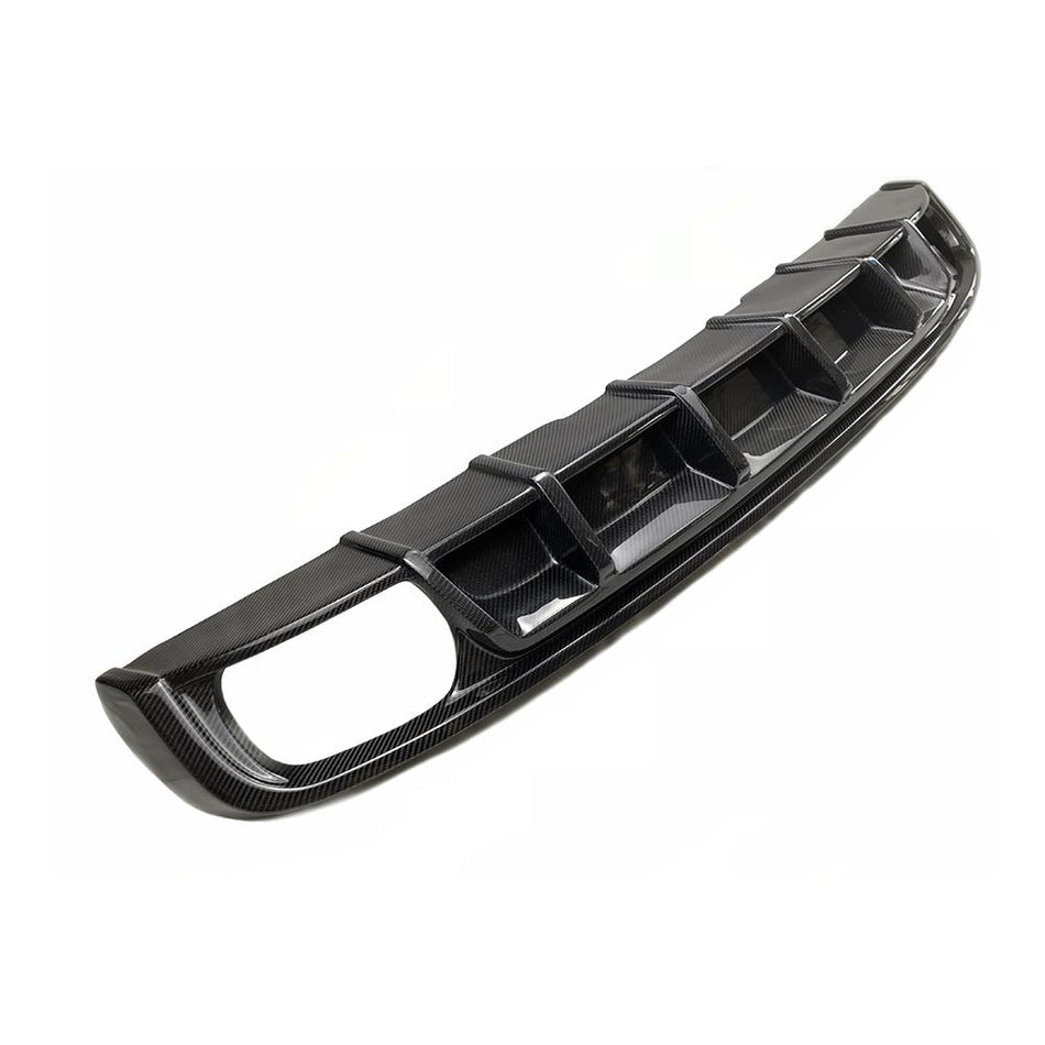 Audi S4 B9 Carbon Fibre Rear Bumper Diffuser with Splitter