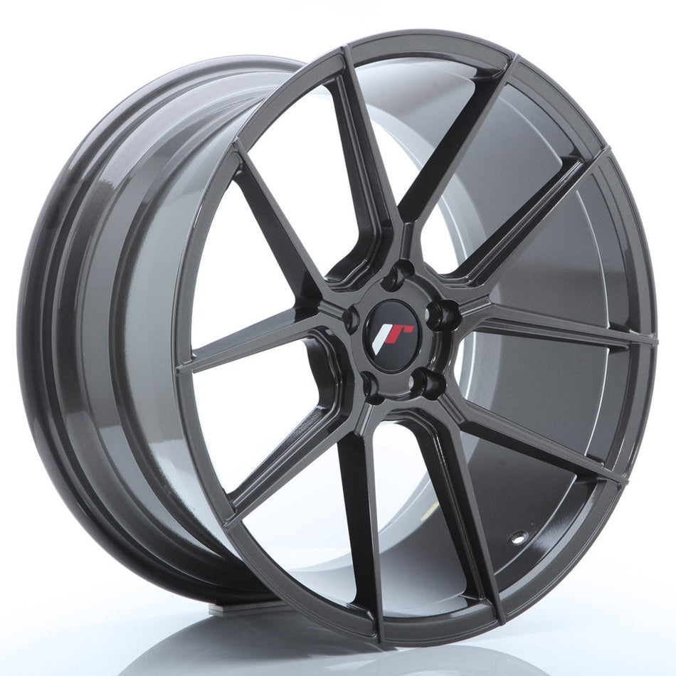 JR Wheels JR30 20x9 ET20-35 5H Blank Hyper Gray