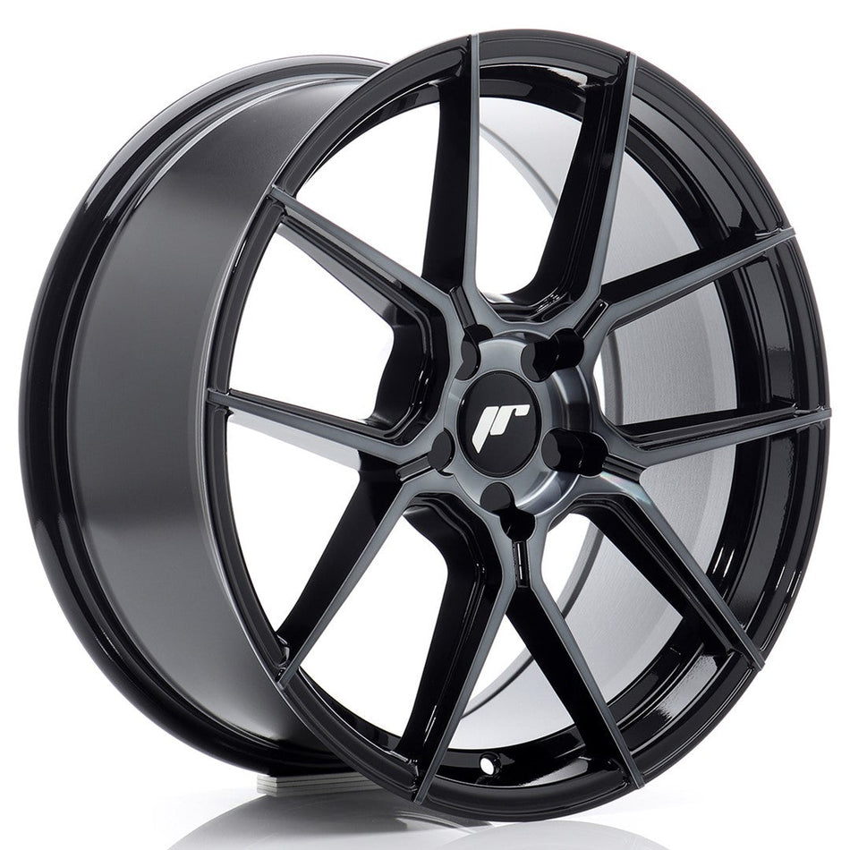 JR Wheels JR30 20x10.5 ET15-45 5H BLANK Black Machined w/Tinted Face