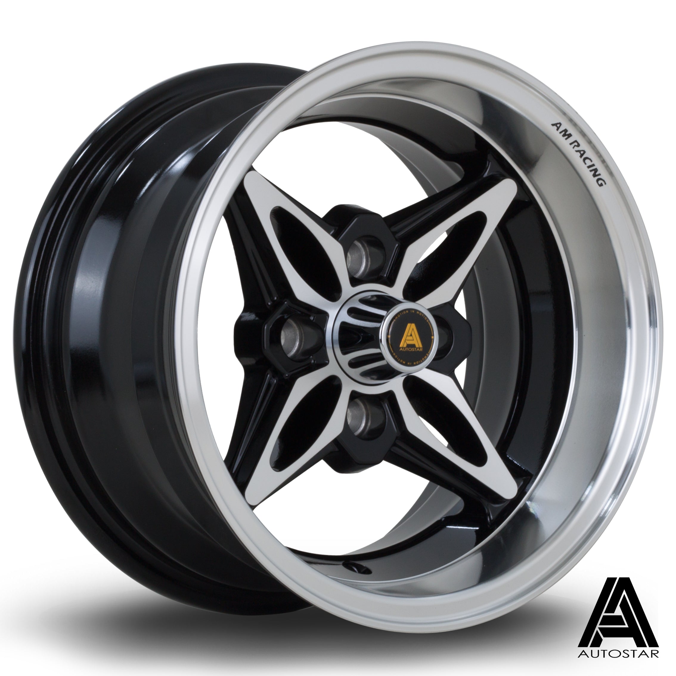 Autostar Kanji 13x7 ET-7 4x114.3 PFBlack