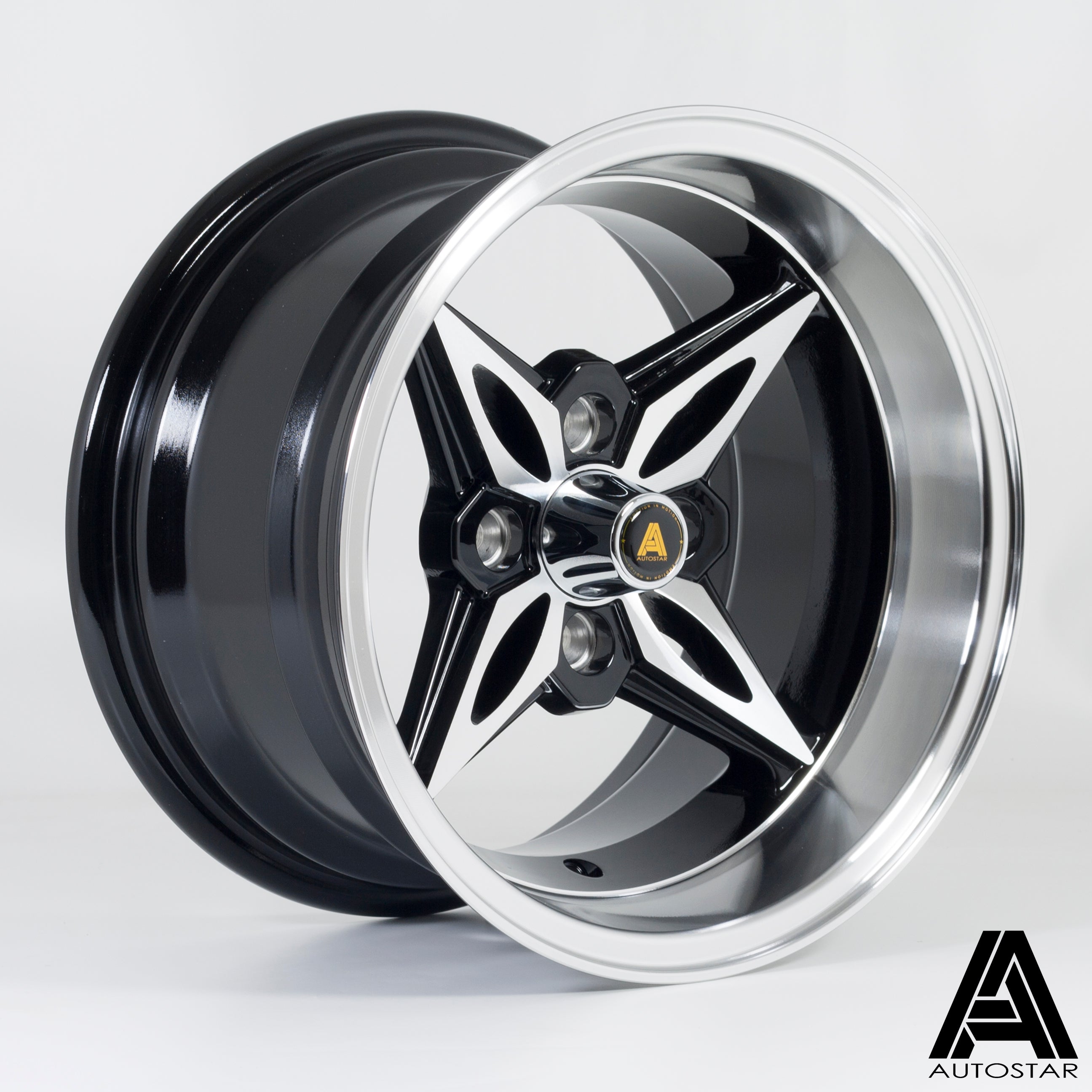 Autostar Kanji 14x8 ET-5 4x114.3 PFBlack