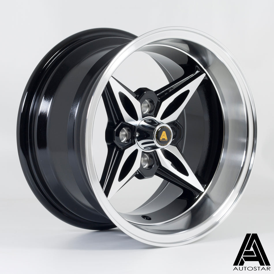 Autostar kanji 14x8 ET-5 4x100 PFBlack
