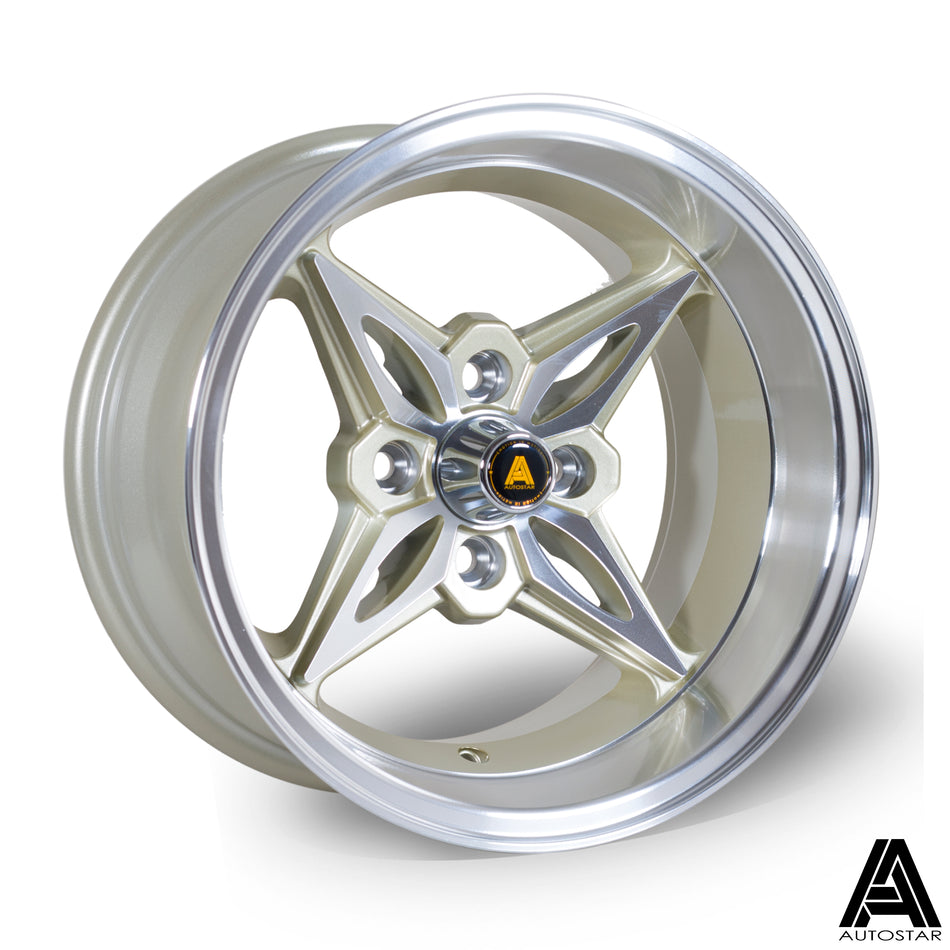 Autostar Kanji 14x8 ET-5 4x100 RLGold
